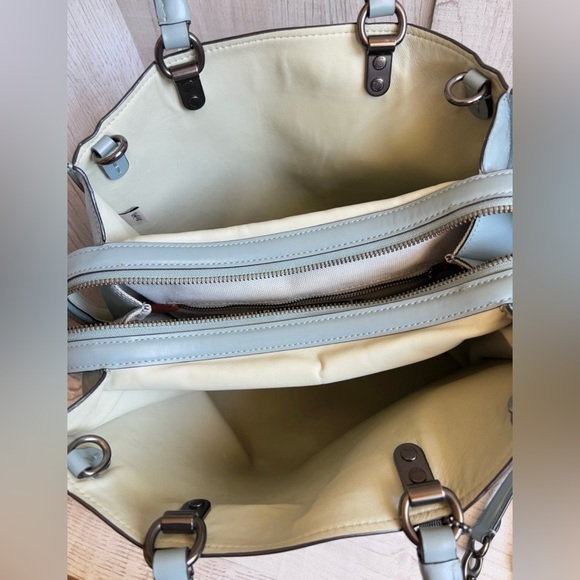 COACH ROGUE 30 SIGNATURE C CHAIN SAGE - Picture 6 of 8